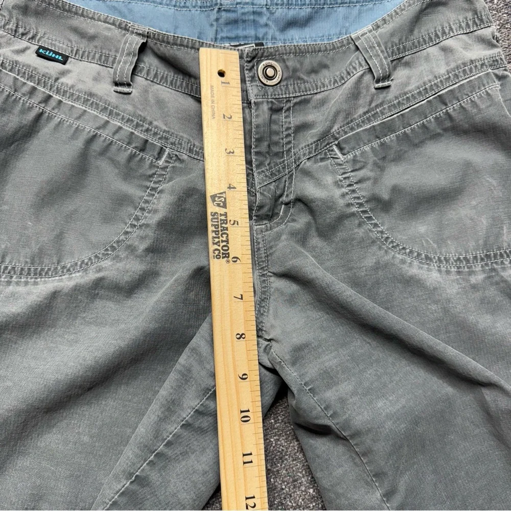 Kuhl Gray Lightweight Shorts Size 6 - Picture 4 of 9